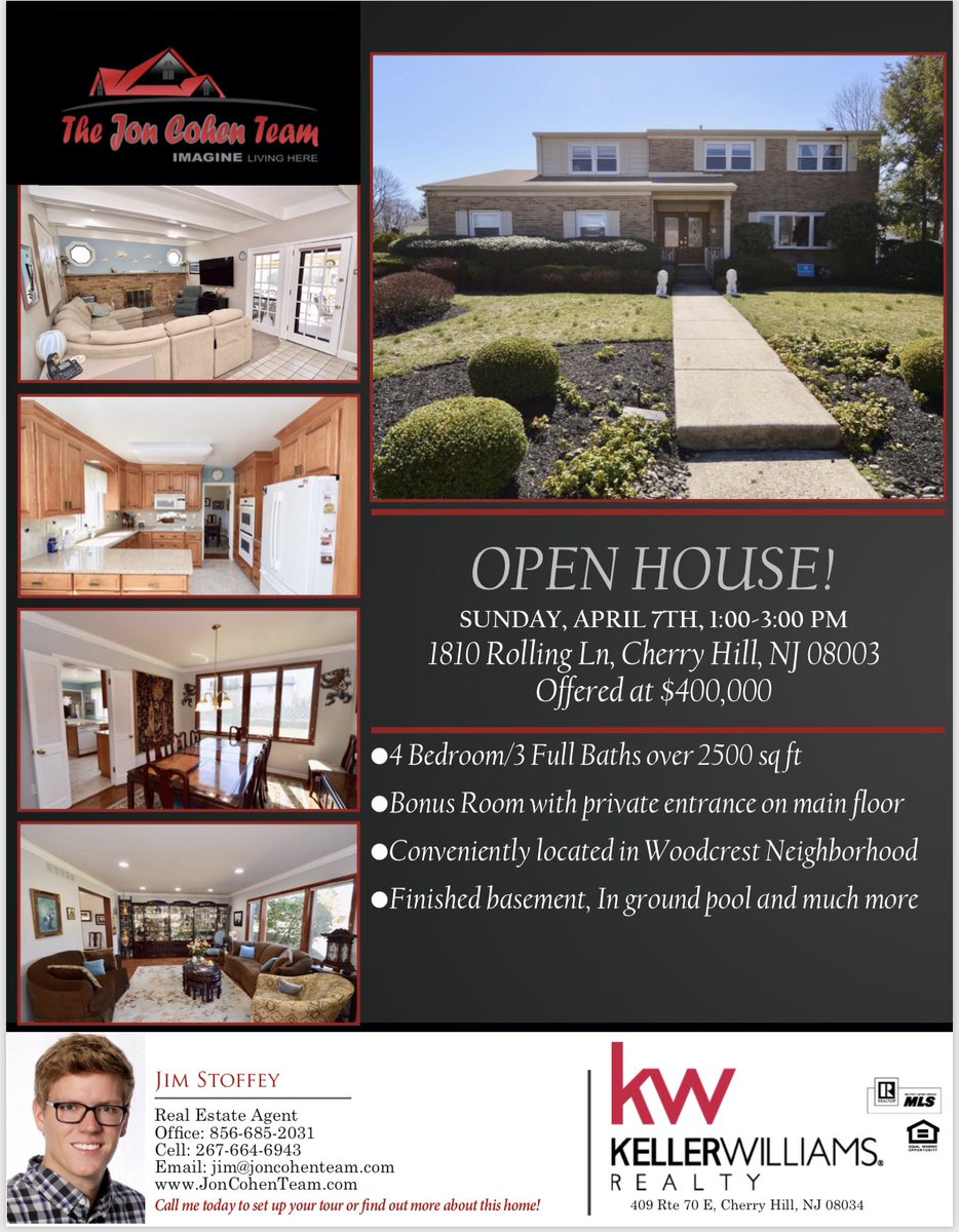 JonCohenTeam's tweet photo. #openhouse #imaginelivinghere https://t.co/sAeMsERMXG