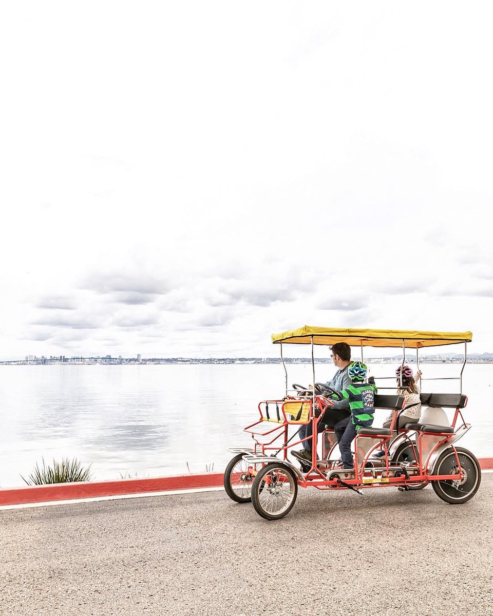 Another unique adventure made easy by  #LoewsCoronado was a surrey rental. Those are those cute, tandem or 4-person bikes with the canopy overhead.

Click to learn more===> bit.ly/2VfItoP

#WanderYourWay @Loews_Hotels #hosted #AWonderfulPlace