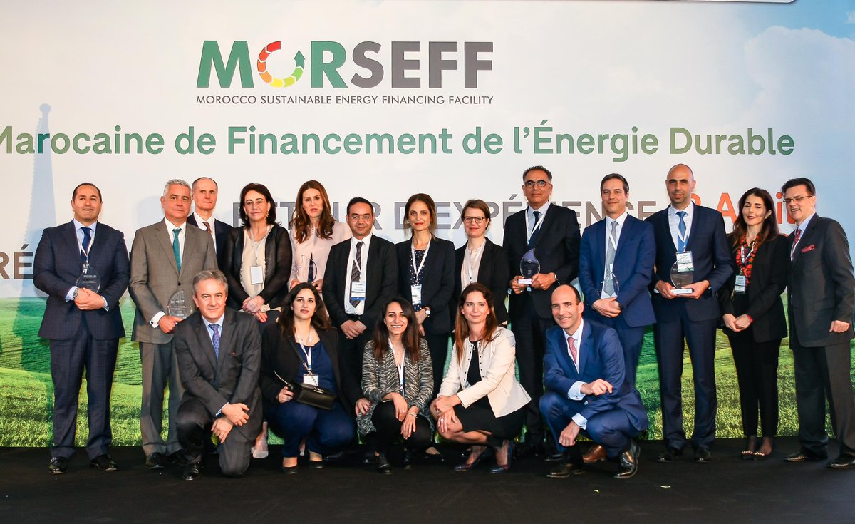 EBRDgreen's tweet photo. 👏👏👏 Congratulations to all the #energyefficiency champions in #Morocco who helped to boost  #GreenEconomy in the country, together with @eu_near. 
https://t.co/NBnzmerJCJ https://t.co/THJnNVK0KV