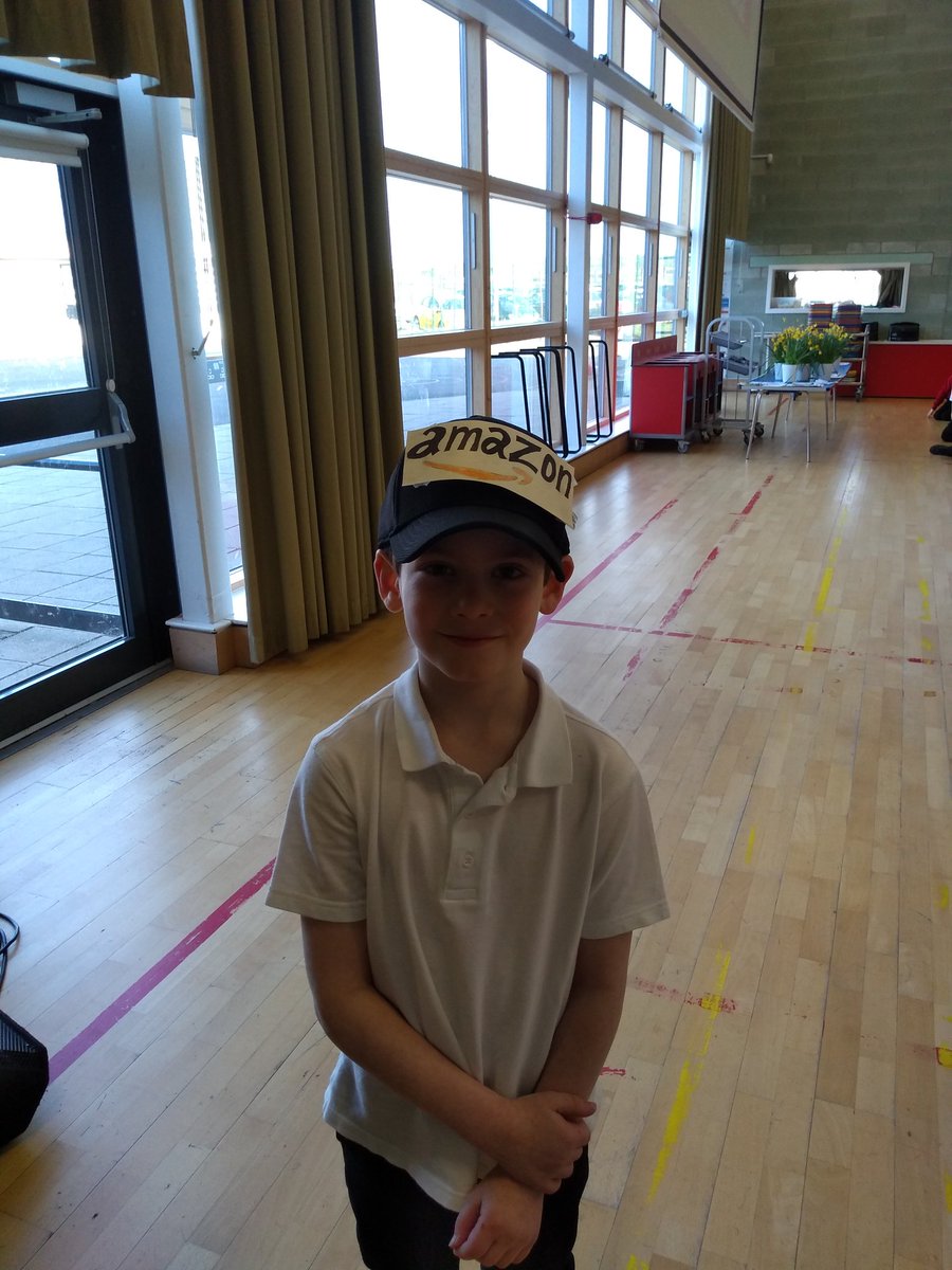 GeorgeFleming2's tweet photo. Young Jake came on a tour @AmazonUK #Dunfermline and had the initiative to make an Amazon cap. He now has his own proper Amazon cap. Well done Jake....ure a star #AmazonFCTours https://t.co/ftwptsztcb