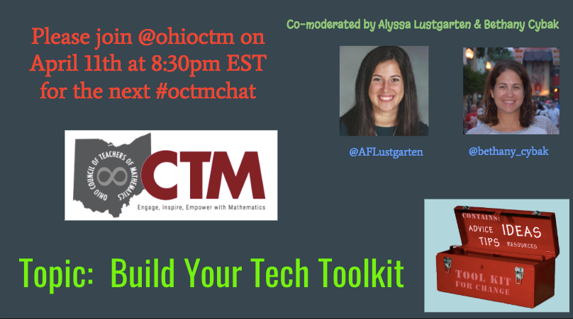 DoctorMatHney's tweet photo. It's so exciting to my former students working with their colleagues to make good things happen in Ohio. I can't wait for the engaging mathematics teacher conversation on this week's OCTMChat, led by @AFLustgarten 
@BGSU_CTM #octmconnects https://t.co/hvnSp8NMJX