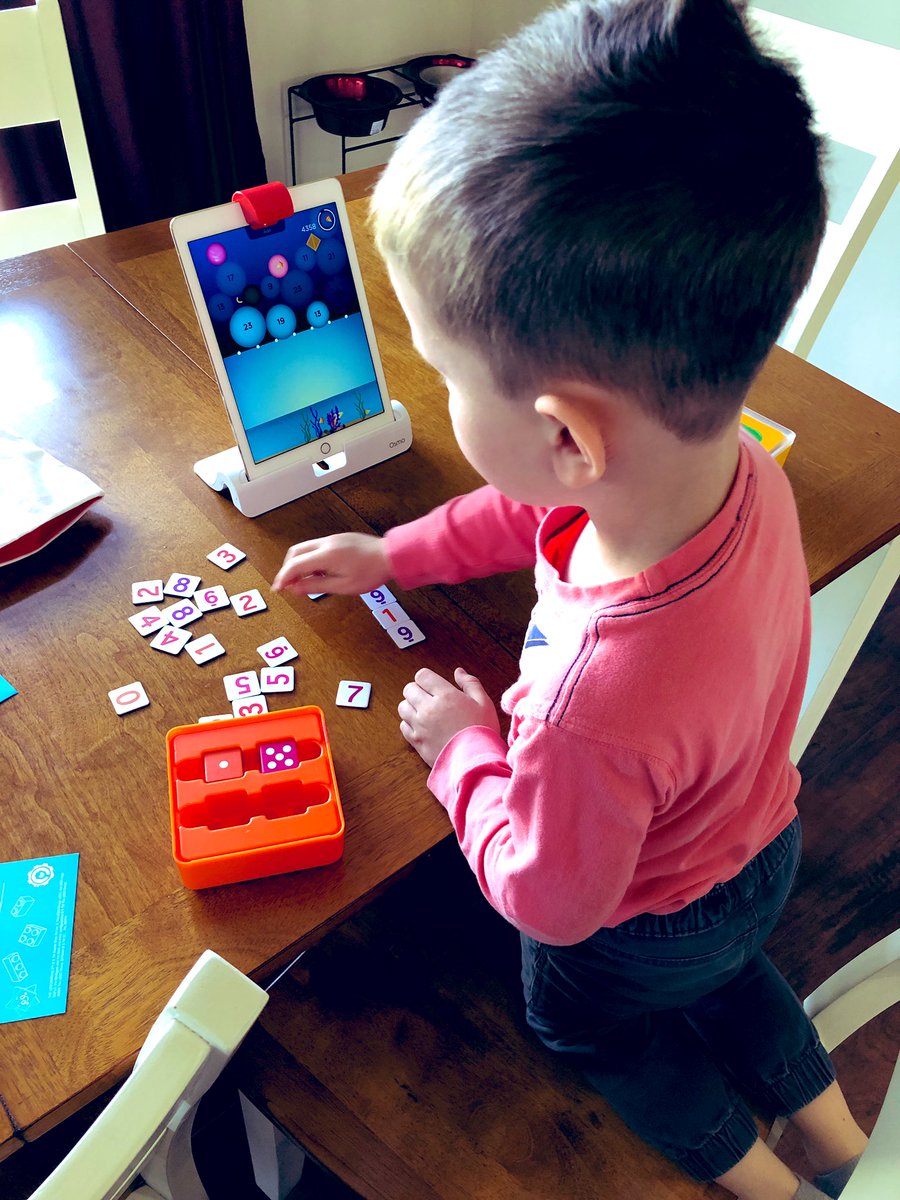 Erwin13Alicia's tweet photo. Huge fan of #OsmoGeniusKit — using single digit numbers to make different combinations up to 23!! #PreK #growthmindset https://t.co/RNhGqvVEps