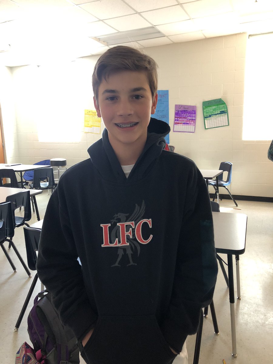 MsT_Mustangs's tweet photo. Graham the man! He has the sweetest, kindest soul. I had the pleasure of teaching him in 6th grade and he still comes to visit! @Killian_MS #aprilinspiration #killianmustangs https://t.co/vSSkWFvl3X