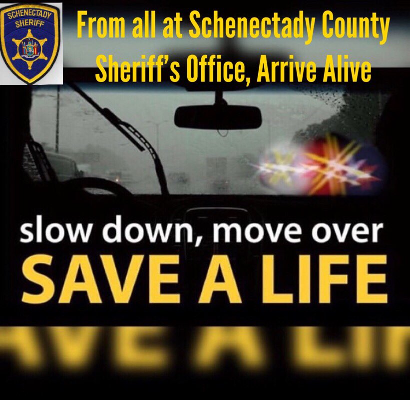 schenectady_s's tweet photo. Road Safety message from you 

#SCSO #SheriffDagostino 
#HeedYourSpeed
#MoveOver
#SaveALife
#ArriveAlive 

Stay Safe #Schenectady @SchdyCountyNY @LivePdBlueLine @LivePD_LEOS @LivePdFans @LivepdEdits @nation_pd  @iamlivepdnation #LivePDFans #LivePDNation #thinblueline https://t.co/pDqWbCL5K2