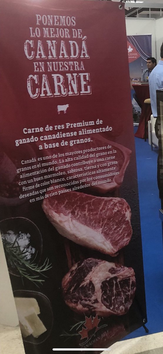 PPancanada's tweet photo. Canada Beef at the Canadian Pavillion, Expocomer 2019
@CANADABEEFMEX Mauricio Euresty Claudia Herrera Blanc @AmbCanPanama                     Ambassador Lilly Nicholls  @EmbCanPanama @PPancanada Glen Champion Priscilla Maloney https://t.co/6TiUDHCXYD