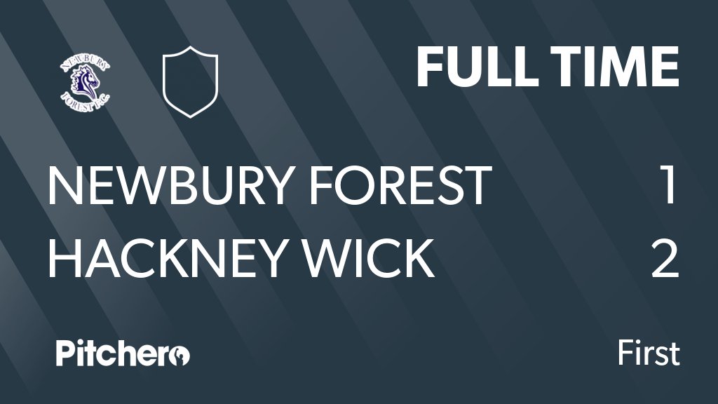 Marcelona_FC's tweet photo. FULL TIME: Newbury Forest 1 - 2 Hackney Wick

#NFFC #COYNF #NEWHAC #Pitchero
@HackneyWickFC @ThurlowNunnL
https://t.co/I9cLOVAjdG https://t.co/4CIcqDsp9r