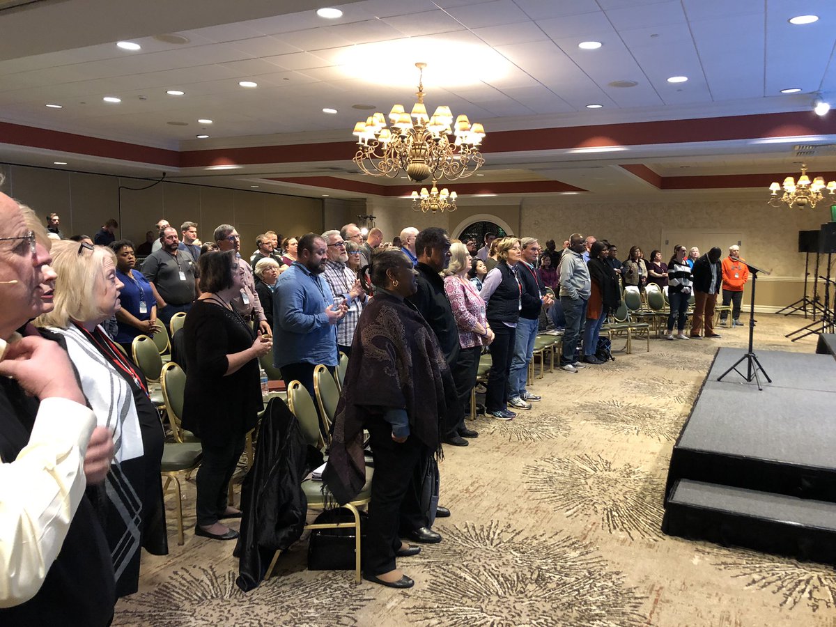 MichaelCatt's tweet photo. #ReFreshNE19 is in the books but it’s not over. Pastors &amp; leaders will return home w/ fire in their bones. https://t.co/VV2HeryerQ
