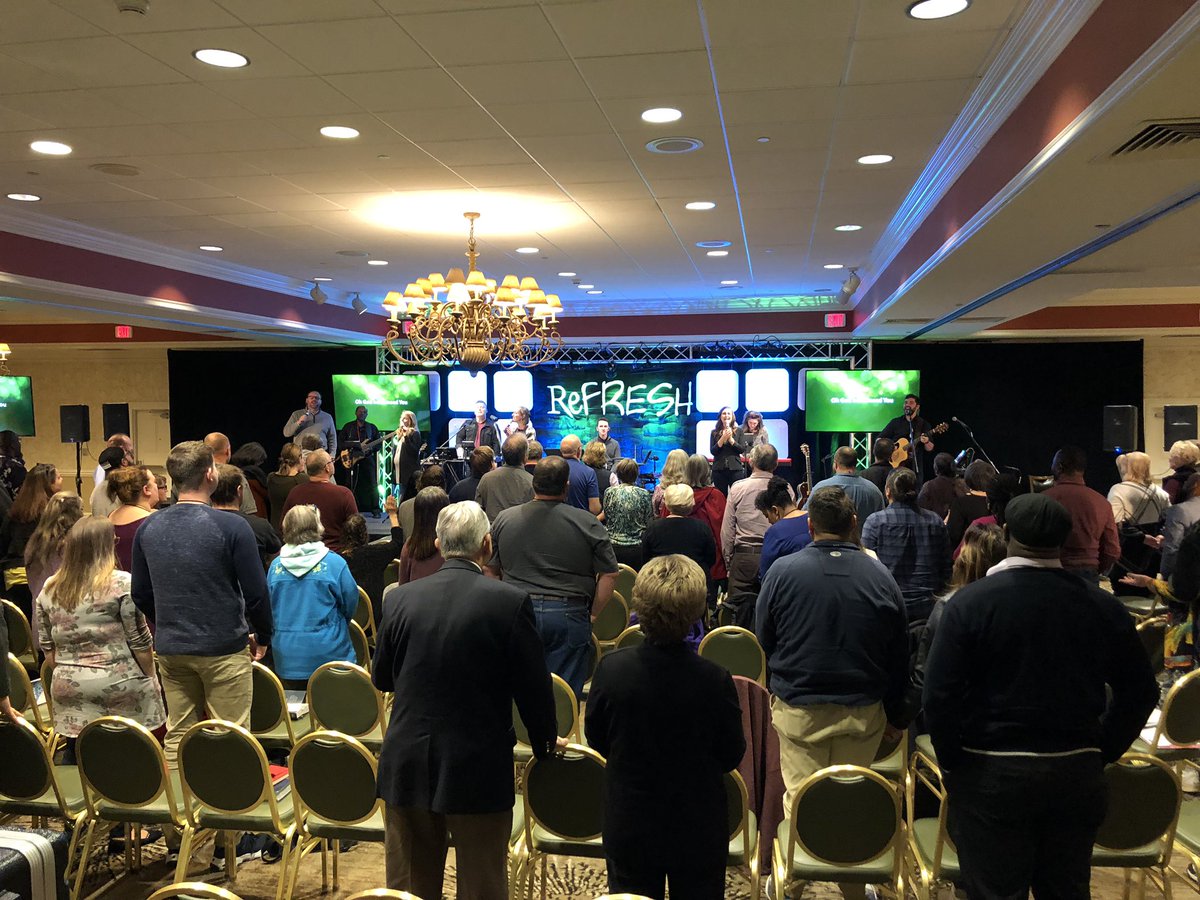 MichaelCatt's tweet photo. #ReFreshNE19 is in the books but it’s not over. Pastors &amp; leaders will return home w/ fire in their bones. https://t.co/VV2HeryerQ