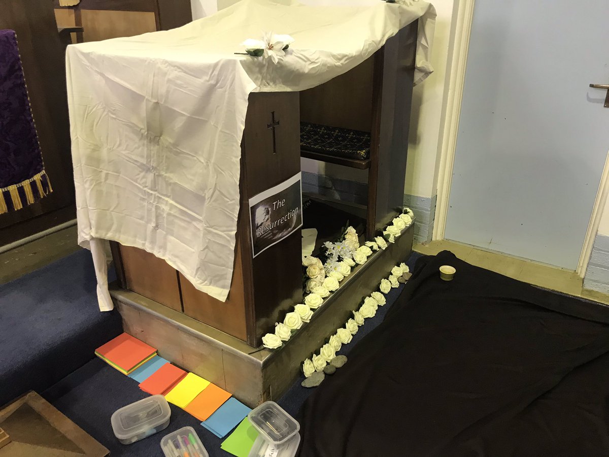 RebeccaR1995's tweet photo. A Privelege to Lead Prayer Spaces with St Mary’s and St Paul’s School at St Paul’s Church, Prescot over 2 days!
Thinking about the Easter Story through Prayer Stations, offering Prayers of Thanks, Forgiveness, Help, Thoughts and Feelings! #prayanywhere #prayanyway #prayanytime https://t.co/7Y1JfPDfNQ