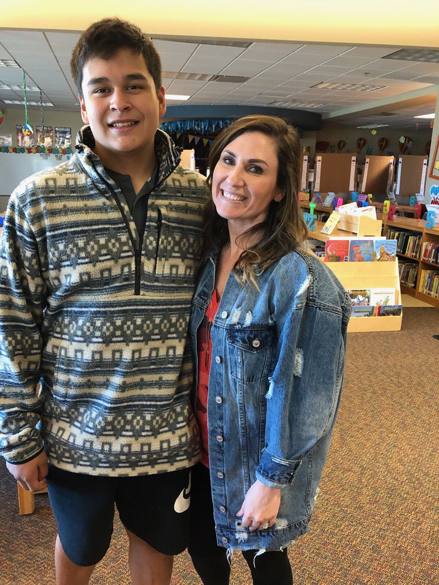 RBodoin's tweet photo. He was my sweet second grader yesterday... #okaynotreally #feelslikeit 😉 https://t.co/LjNKWPOvjp