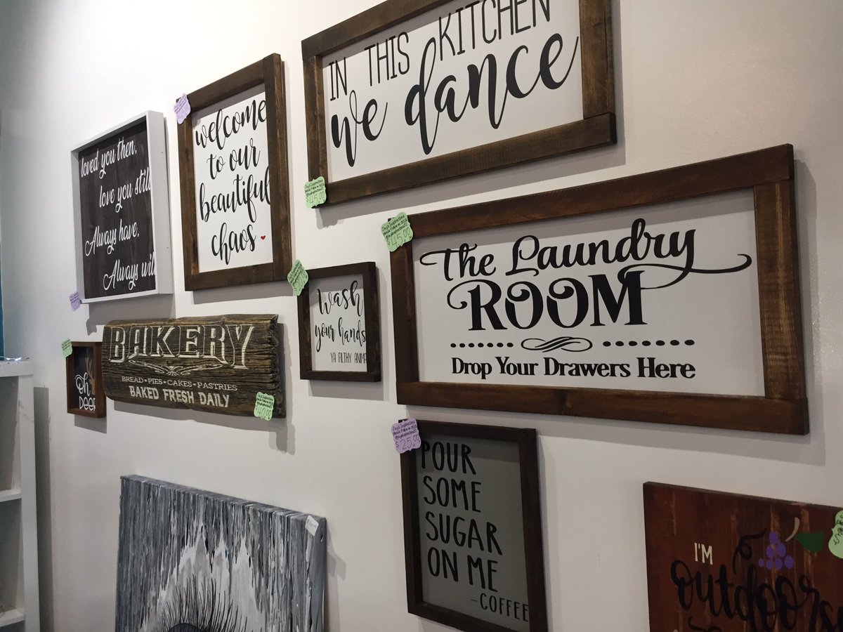 🖤 New Vendor 🖤
We would like welcome Janine from @jaysinspirations52 to <a href="/ccsaccboutique/">C.C's Boutique</a> 
Come check out her amazing painted wooden signs &amp; glasses.
#ccsaccessoriesboutique #reddeerboutiques #womenhelpingwomentrepreneurs #indoormarketboutique