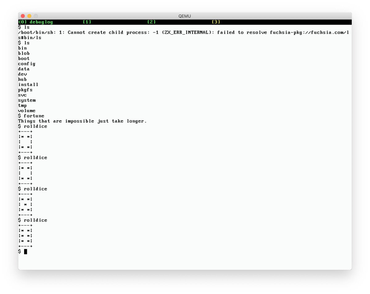 blundell_apps's tweet image. built and running #fuchsiaOS with @Juankybiri 😎 🤛