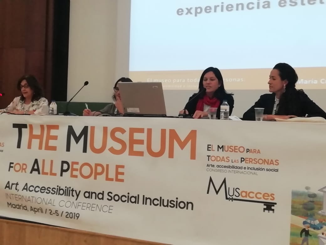 Felicitaciones a la Lic. María Cristina Heredia Basail por representarnos tan bien en #MuseumForAll 🇦🇷