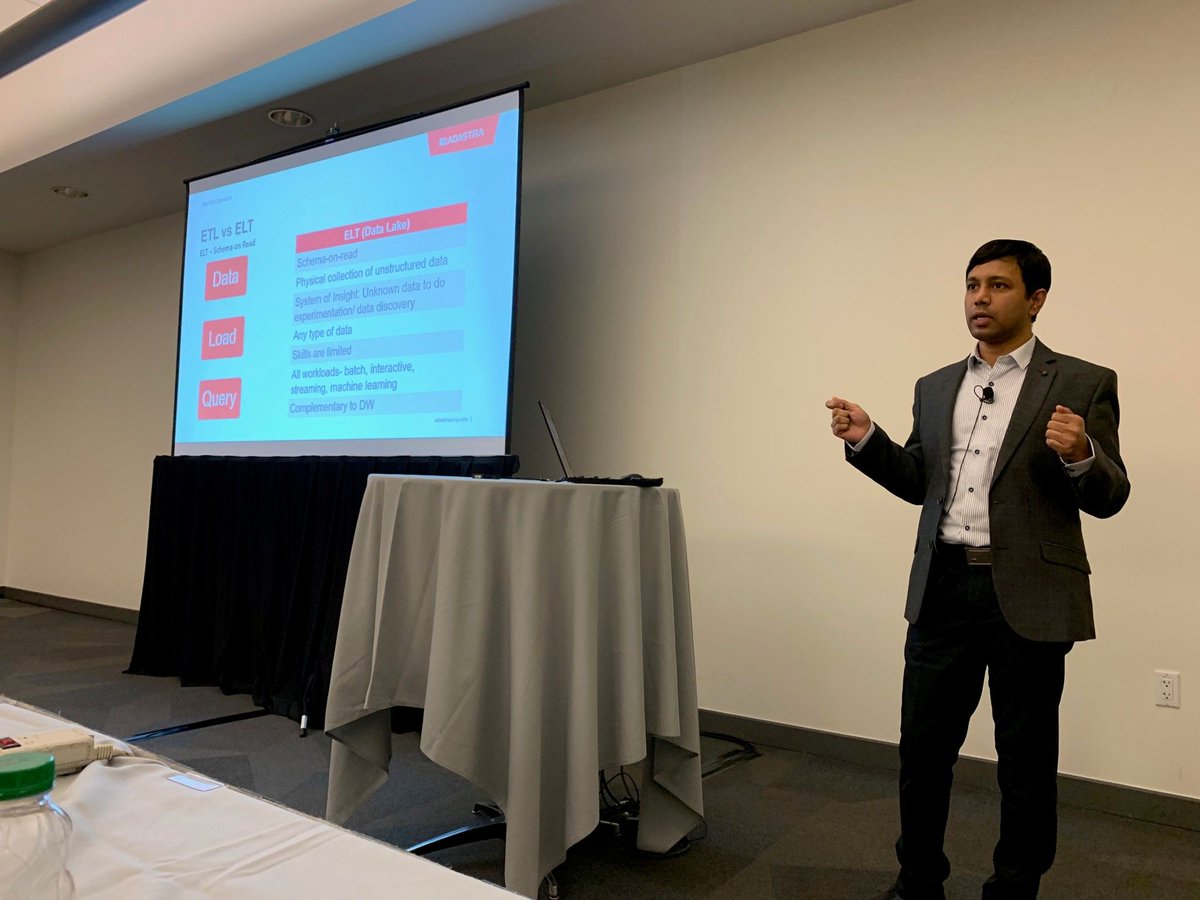 AdastraCorp's tweet image. It&apos;s a full room at our Calgary #MicrosoftTechSummit seminar &quot;Running Big Data Solutions: Storage, Processing, and Architecture on the Azure Cloud!&quot;