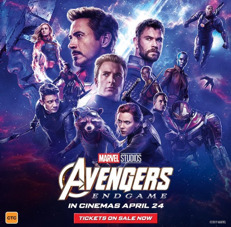 FiveStarCinemas's tweet photo. PART OF THE JOURNEY IS THE END... #Avengers #Endgame TICKETS ON SALE NOW! Assemble your mates &amp; BOOK NOW https://t.co/PnhNGqyQzA https://t.co/1Apo9KwxH3