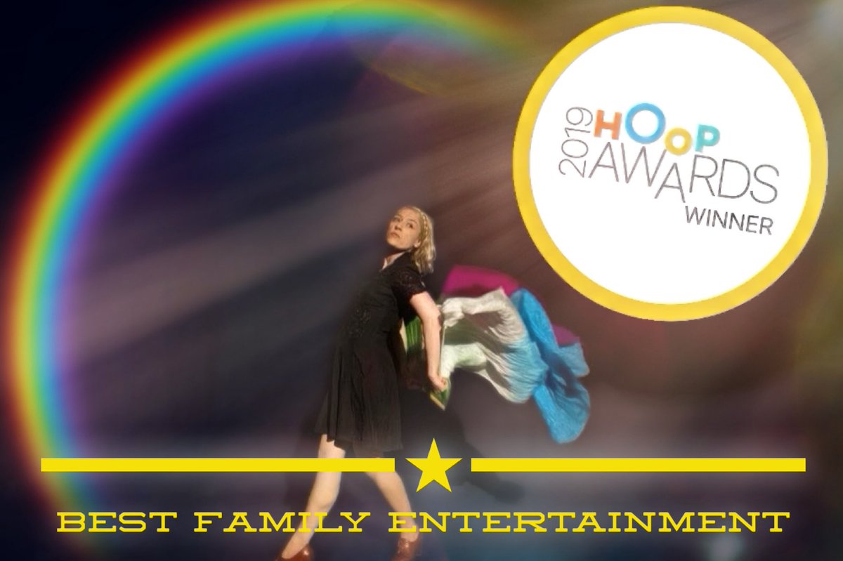 thecraigconway's tweet photo. So proud of @TheBrookeConway #HoopHero and Hannah Mathieson @lilsupernovas winning #HoopAwards2019 for Best Family Entertainment @onceuponaltd #ChildrensTheatre #NorthEast #London #BoroughOfCulture #Family https://t.co/Hn1PlhuwLG