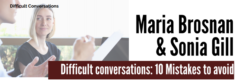 Difficult conversations: 10 Mistakes to avoid. A brilliant, must read article for educators by <a href="/MariaBrosnan/">Maria Brosnan</a> and Sonia Gill. independentschoolsportal.org/blogs/difficul… #edchat #leadership