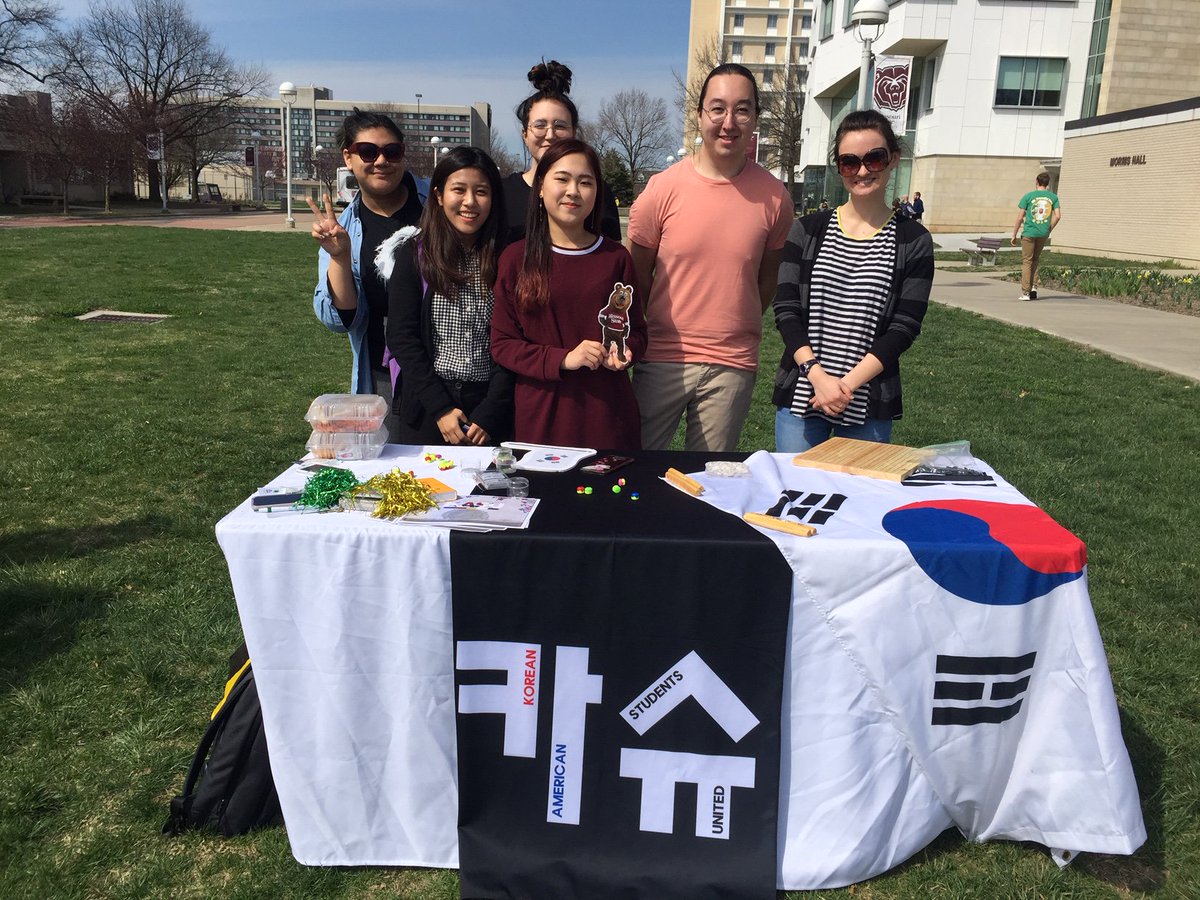 The #AsianHeritageMonth celebration has started on the <a href="/MSU_PSU/">Plaster Student Union</a> North Mall! Stop by and say hello! <a href="/aisatmsu/">AIS at MSU</a> <a href="/MSUCSSA/">MSUCSSA </a> Korean American Students United #MoStateHeritage #BearsOfDifference