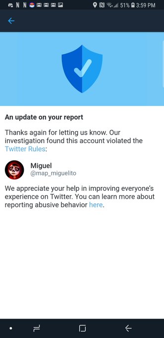 Twitter takes this shit seriously. Fucking pedophiles need to learn that there is something is wrong<a href="/tag/map"class="tags"><span>#map</span></a><a href="/tag/nomap"class="tags"><span>#nomap</span></a>