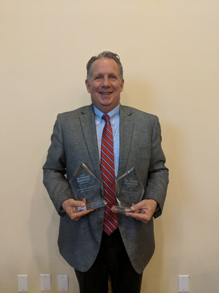 Team_Robideaux's tweet photo. Lafayette won two Smart 50 Awards, presented by Smart Cities Connect and US Ignite, competing against 50 cities from around the world. Our projects won in the Urban Infrastructure and Community Engagement categories.  Proud of everyone who worked so hard! https://t.co/6u8p6kbPLL