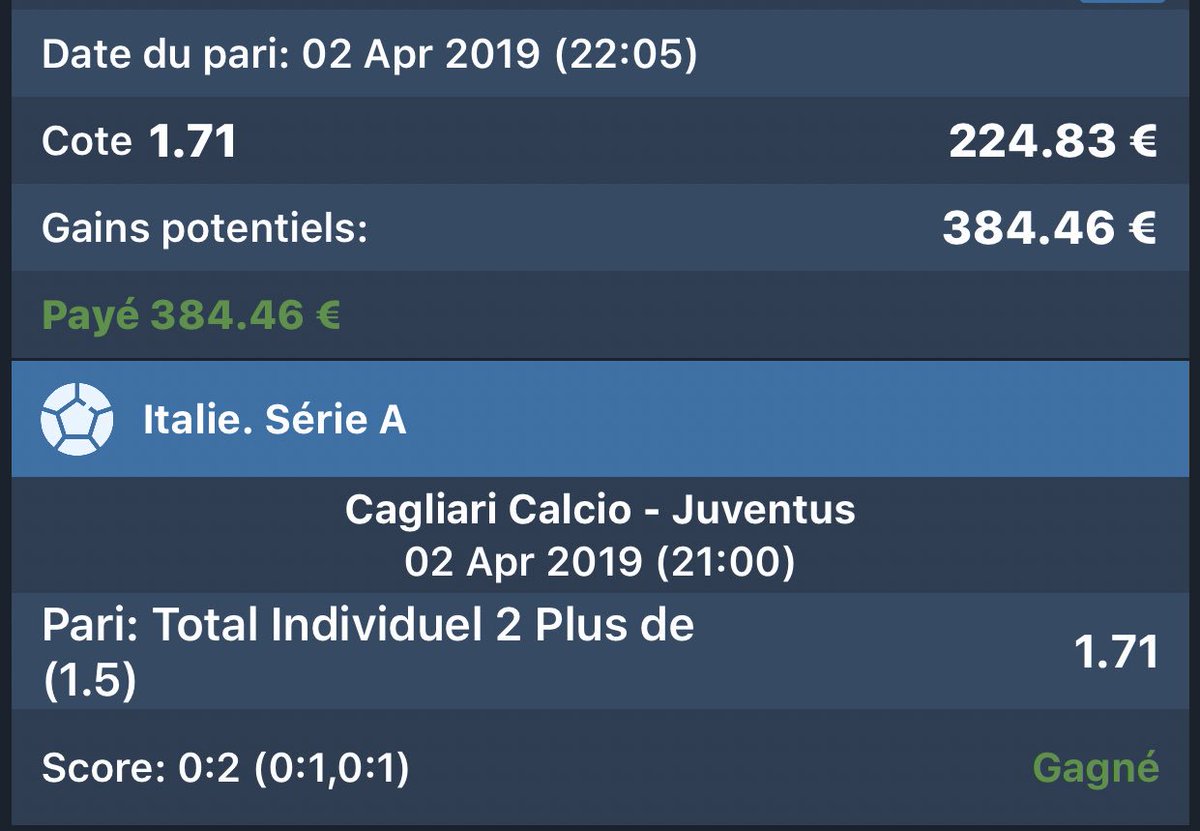 trappronos's tweet image. Montante live réussi en une soirée 

500€ ➡️ 3192,46€ 💰💰

#TeamParieur #ParionsSport