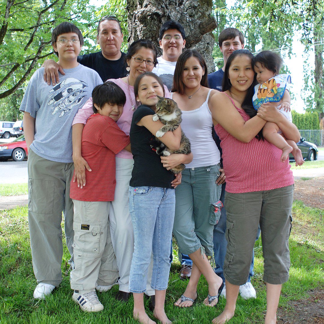 NativeChildren's tweet photo. Our families show us love and the comfort of belonging, binding us into the weave of our people. When you #supportNICWA, you help ensure all children grow up surrounded by family and community. #NICWA2019 https://t.co/KrEFdOuo4D https://t.co/eVz587Px5x