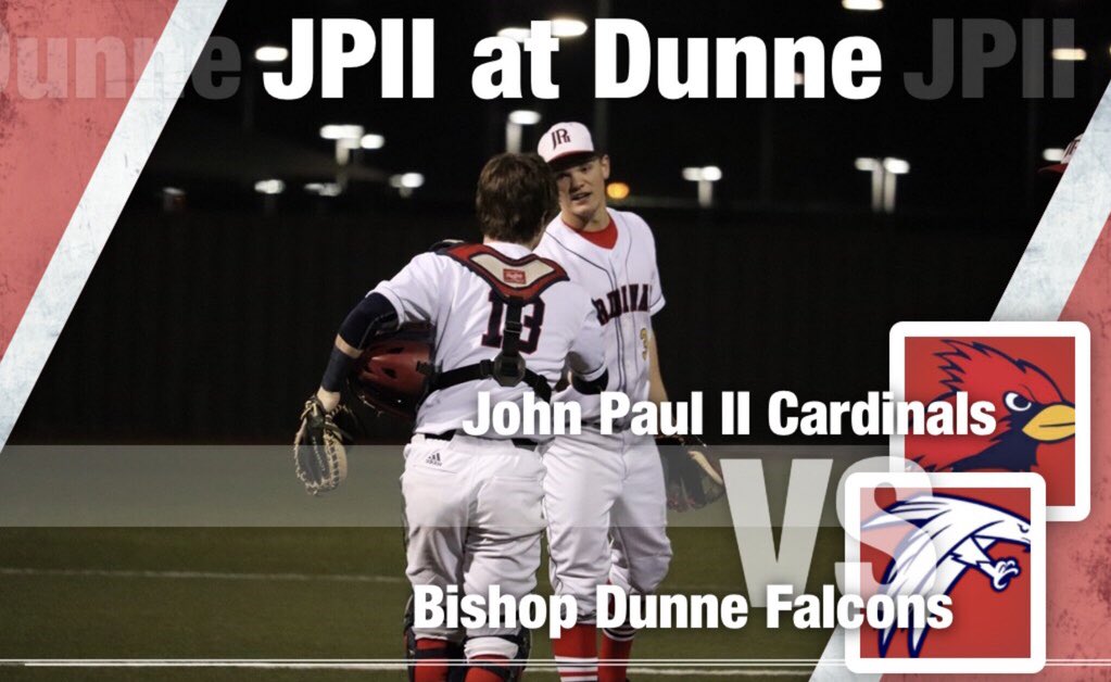 TheRichardShaw's tweet photo. @jpiihsbaseball plays @ Dunne today at 4:30. Go support your cardinals! @Coach_KHay https://t.co/3xocwJkoht
