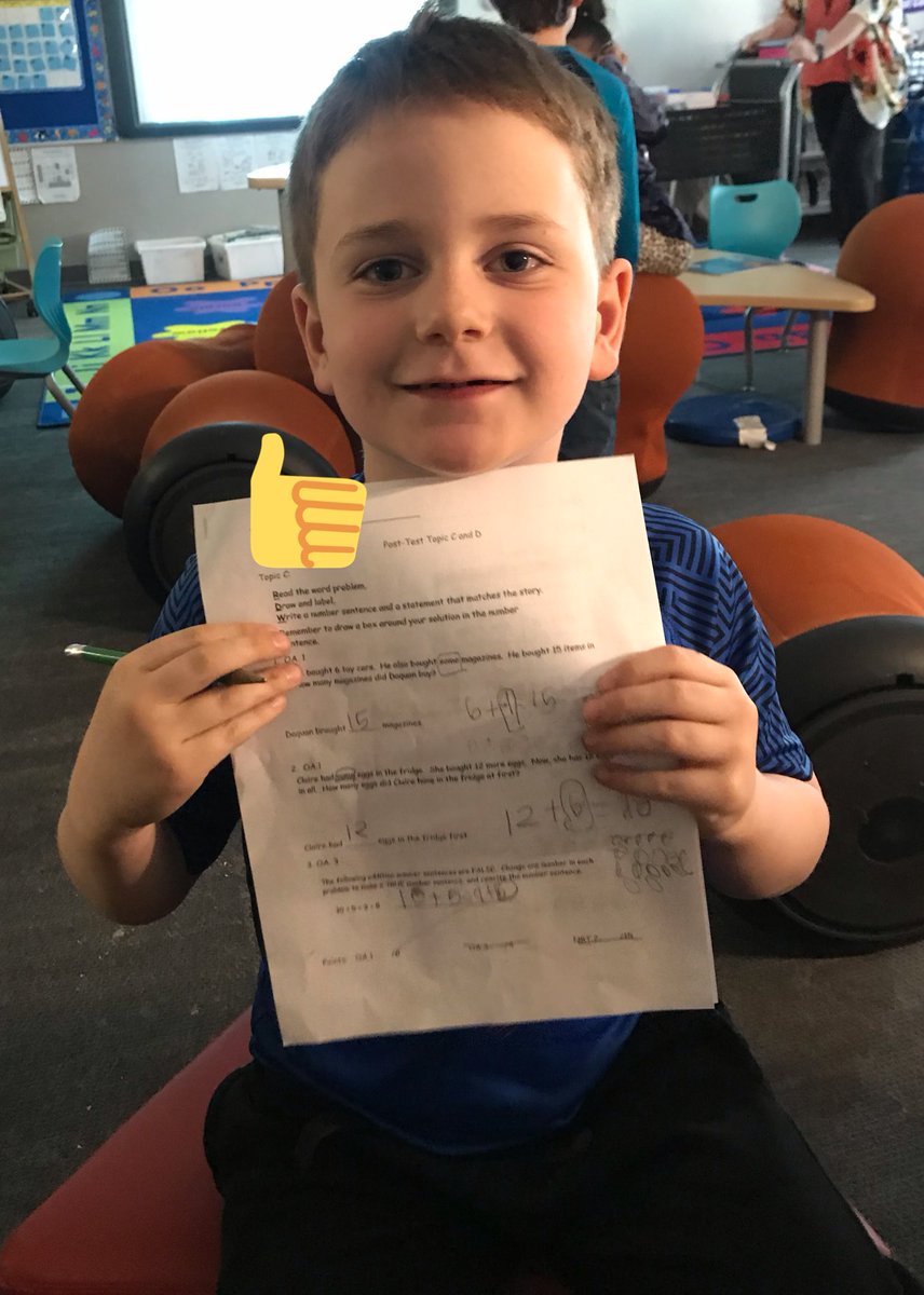When your scholar sees tomorrow’s test and exclaims they are ready to take it today...#StudentEfficacy at its best. #ProudTeacher #Jardine501 #WeAreTPS