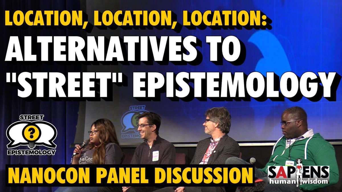 magnabosco's tweet photo. [new] Our #NaNoCon19 panel discussion on the various venues one can use #StreetEpistemology just dropped, and it’s great!

With @SkepticNikki, @tyoder61, @Mortgage_Hill, and @5minChat.

https://t.co/Tl8PQa6Ghi

#AskSE #SE10k #NaNoCon @NashvilleNones https://t.co/dZF0ajCYdG