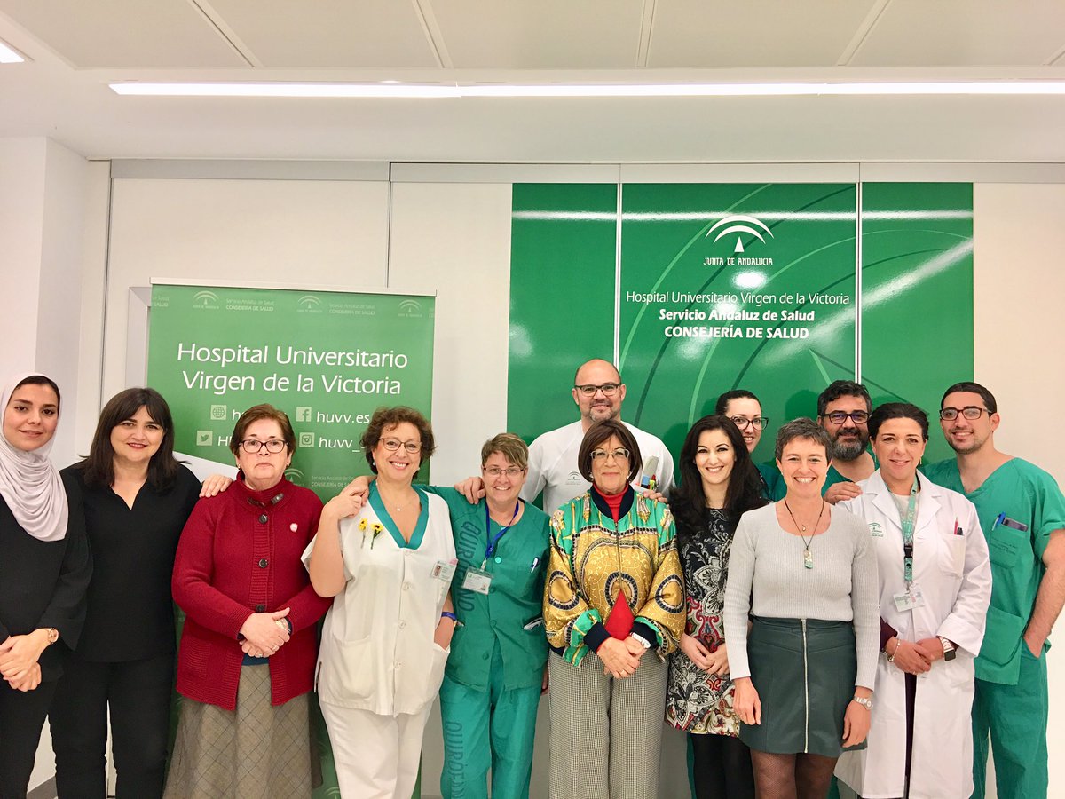HUVV_SAS's tweet photo. Compartimos la alegría en la recuperación de nuestras #Pacientes intervenidas de #CaMama en nuestros #Talleres de #EscueladePacientes organizado por el #ServiciodeCirugia y #ÁreaFormación #ProgramaEducandoenSalud @HUVV_SAS @saludand @MalagaJunta @practicaseguras @EASPsalud https://t.co/HyBCunf5nE