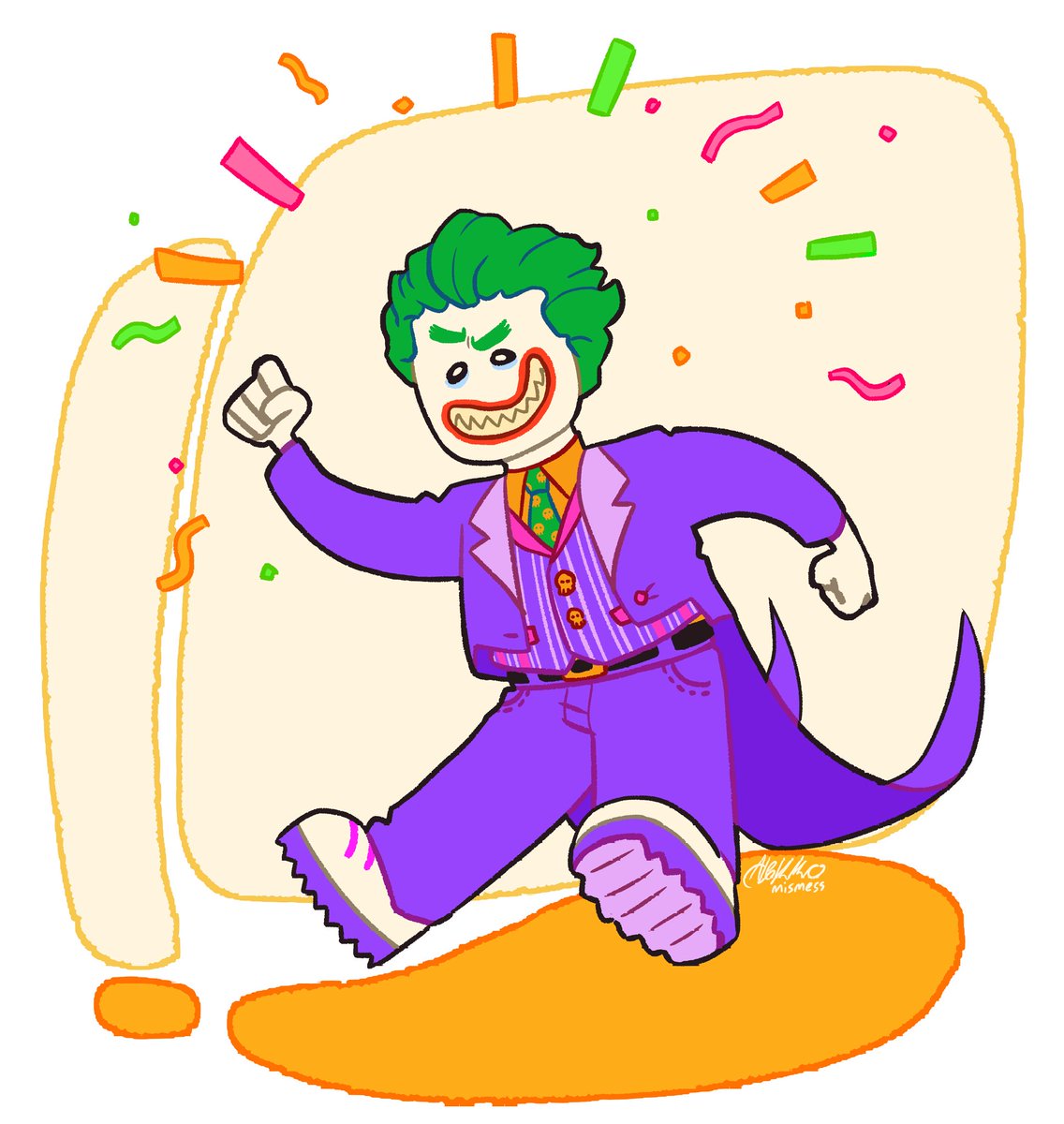 MisMess's tweet photo. Jokes on you !
#thelegobatmanmovie #batman #thejoker #joker #art #tlbm https://t.co/dPaVPsgj26