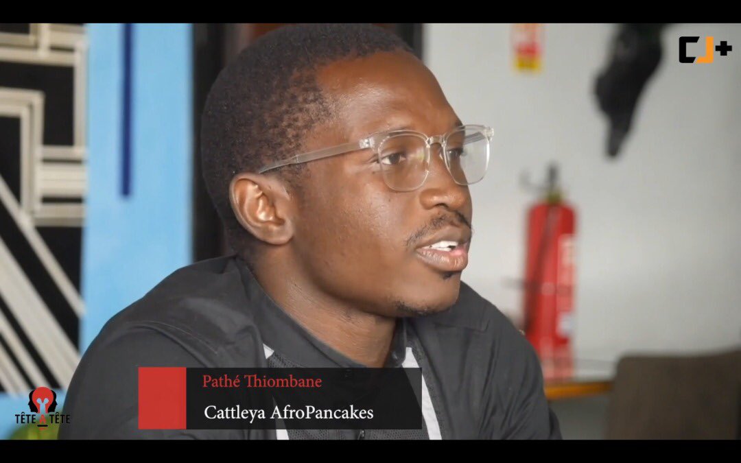 cj_groupe's tweet photo. TÊTE À TÊTE #03
Pour ce numéro de votre émission, nous acceuillons : Pathé THIOMBANE.
CEO de Catleya Afropancakes,
Pathé THIOMBANE, notre Colonel SANDERS
https://t.co/IHF7WD4LoE…
#cjplus #teteatete #kebetu #cattleya
@Fadel__ba https://t.co/1fAZllGA7i