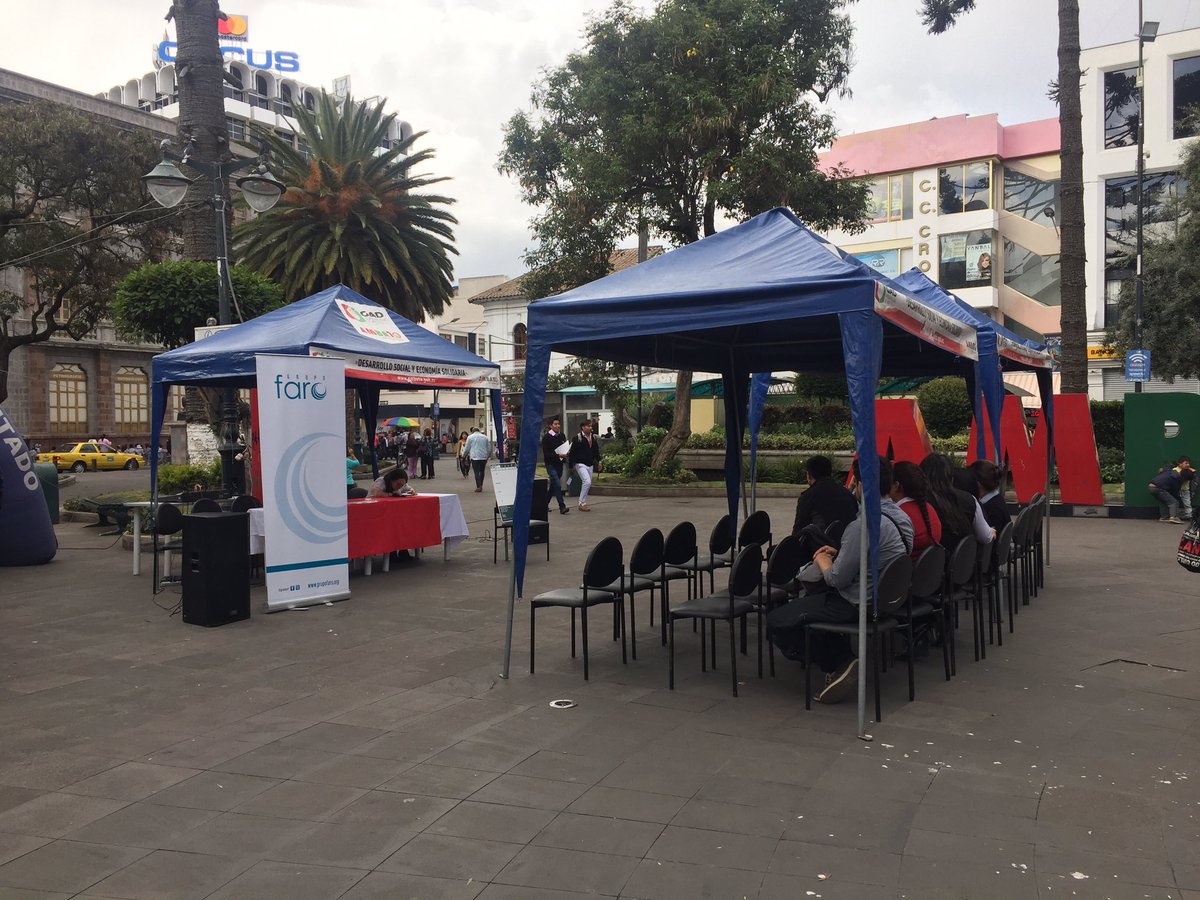 juliolopezdata's tweet photo. #AMBATO ya estamos a minutos de arrancar el desafío modal, donde 5 ambateños usarán 5 medios de transporte para identificar retos y uso del tiempo en la movilidad urbana #MEMT2019 
#Manejatutiempo #LabUrbanoAmbato @GrupoFARO @GIZEcuador @MEMT_Latam https://t.co/VOILE8FQxh