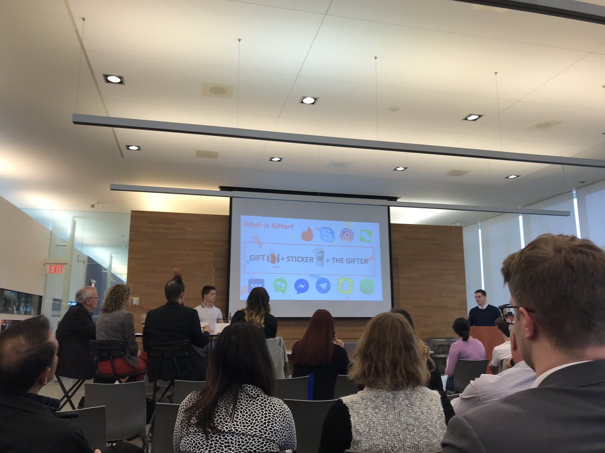 At the <a href="/ncTakeOff/">ncTakeOff</a> Pitch Perfect competition. Great lineup of <a href="/niagaracollege/">Niagara College</a> student entrepreneurs presenting tonight!