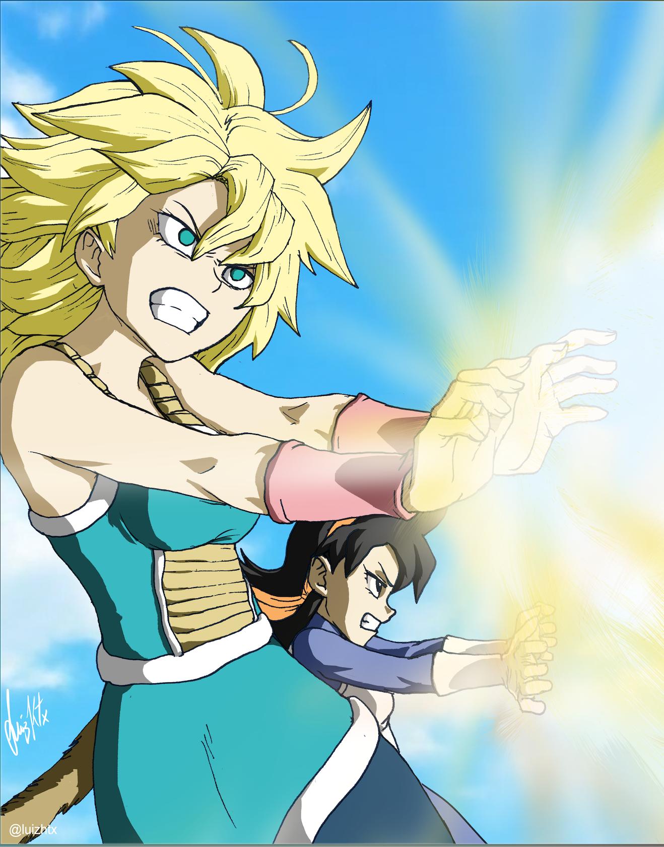 Sayajins as of dragon ball super by luizhtx on DeviantArt