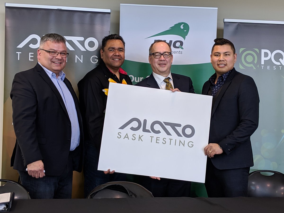 PQATesting's tweet image. The PQA team is proud to announce our expansion into #Saskatchewan with the creation of @PlatoSask, an exciting addition to the #PLATOtesting network! In partnership with @FHQDev, we will be training our first cohort this Spring. Learn more here: platosask.com