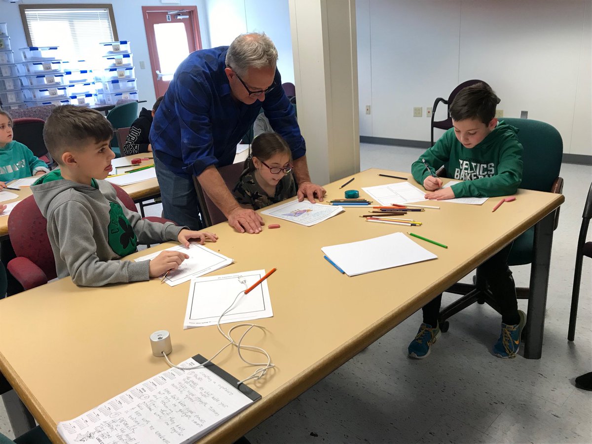 mbetten5's tweet photo. Ms Polom’s class busy developing characters, super powers, and side kicks #fullermeadow https://t.co/2rQKFvGJOB