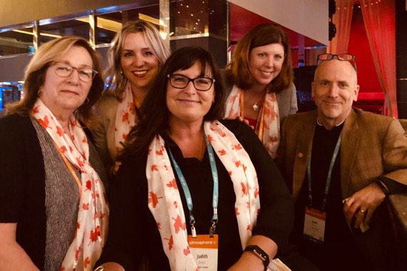 Celebration with the Canada Aruba team #ATM19