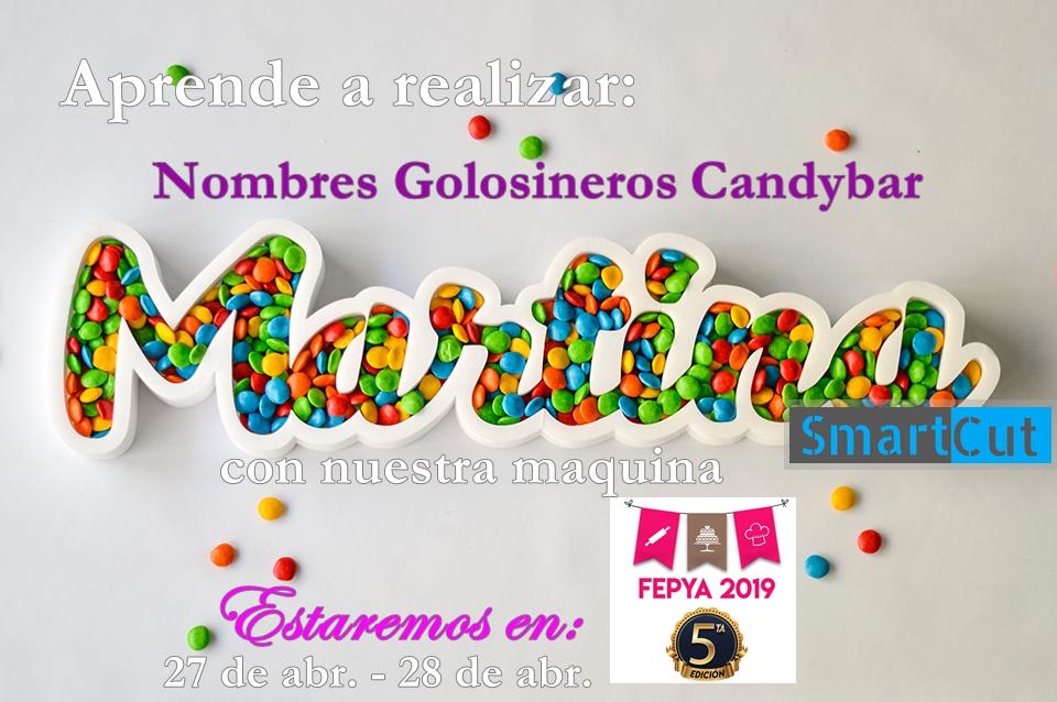 CTecnopor's tweet image. Nombres Golosineros Candybar 
Estaremos en @Fepyaperu 2019. Mostrando las capacidades de Nuestra máquina #SmartCut. Te enseñaremos el proceso de corte y armado de Nombres Golosineros Candybar. y muchas novedades.
@ArtePopularPeru @mujerconciencia  @tromepe