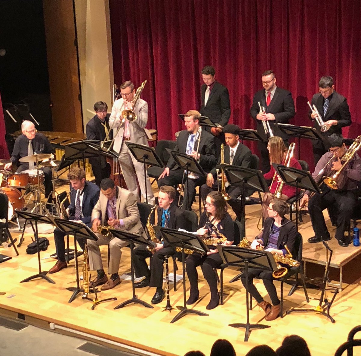 BoiseState_BTV's tweet photo. On Thursday, the Jazz Festival begins! The headline concert will feature a full orchestra and big band. Head over to the Morrison Center, or click the link in our bio to catch the original music! #BTV #UTP #boisestate https://t.co/0pMfbxgAPK