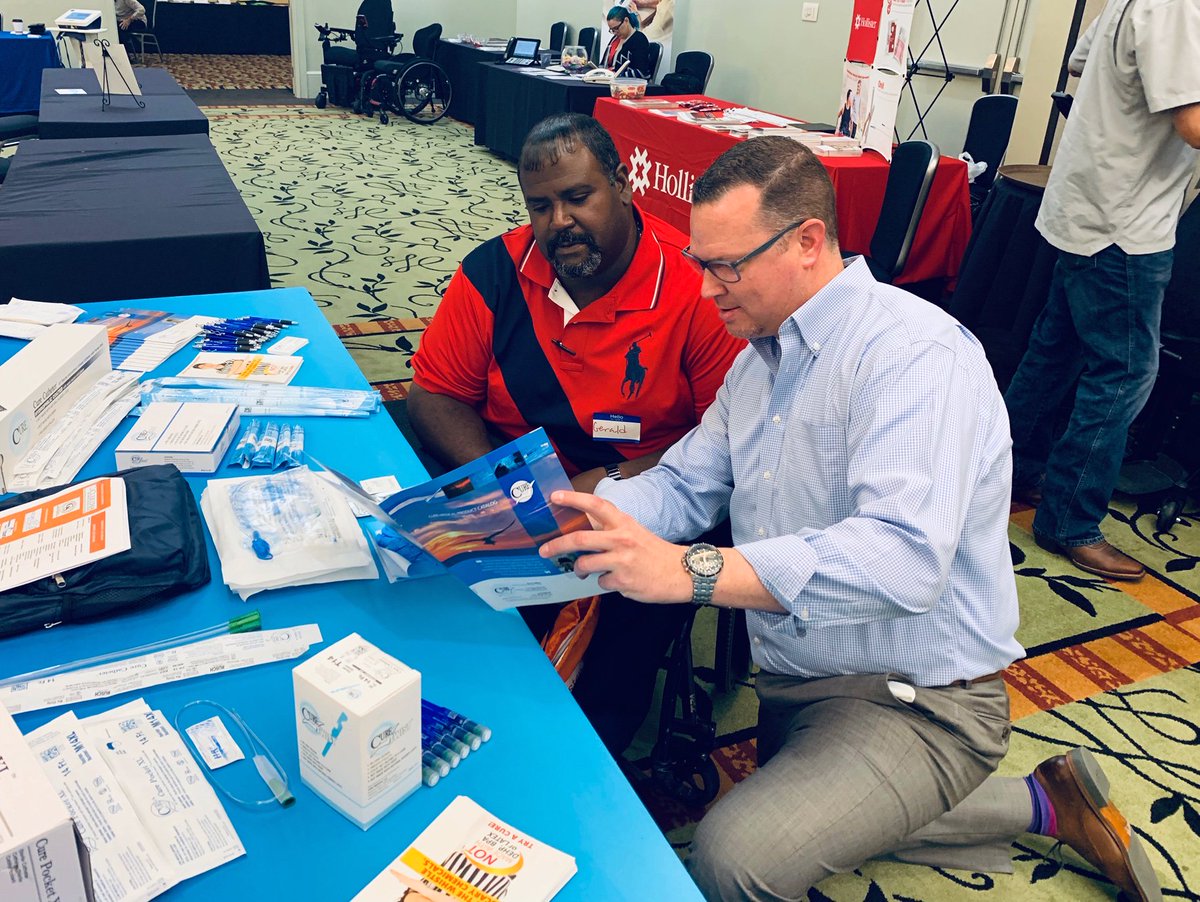 Cure Medical had a fantastic time last weekend serving community partners at the BIALA annual conference as part of the Louisiana chapter of United Spinal Association. Find a peer support program near you @ curemedical.com/find-a-peer-su…