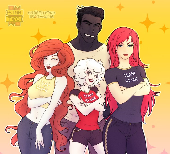 Starlitden's tweet photo. Celebrating the 70 years of Stark. Choose your team! Stark or... Stark? For more info: https://t.co/MkSe4DLoMa #art #illustration #Cirsova #spaceopera #stark #startwo https://t.co/ZbV5bJ0slV