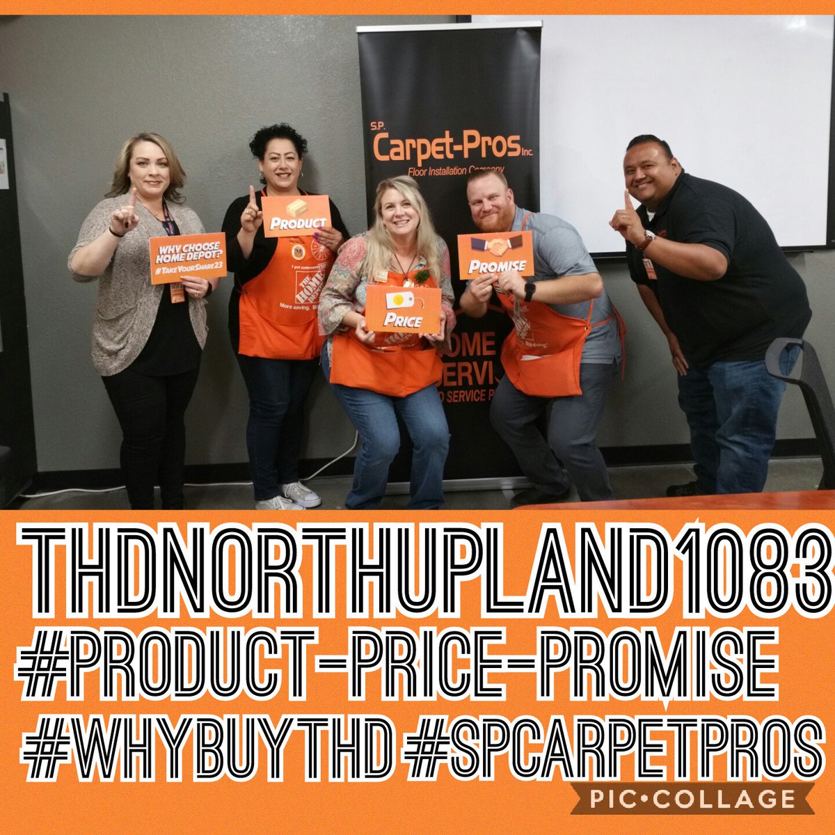 GilspCarpetPros's tweet photo. Another PK in the books @Hd1083. #TakeYourShare23 #WhyBuyTHD #productpricepromise  @LarissaGreenTHD @MattBare_HD @THDHugo @jamieGTHD @superdave427 @gardendivacgood @pcousteau @JPierceHD @tinacarpetpros @ZP_carpetpros @SPCarpetpros has your back!!! https://t.co/nULFk9diAS