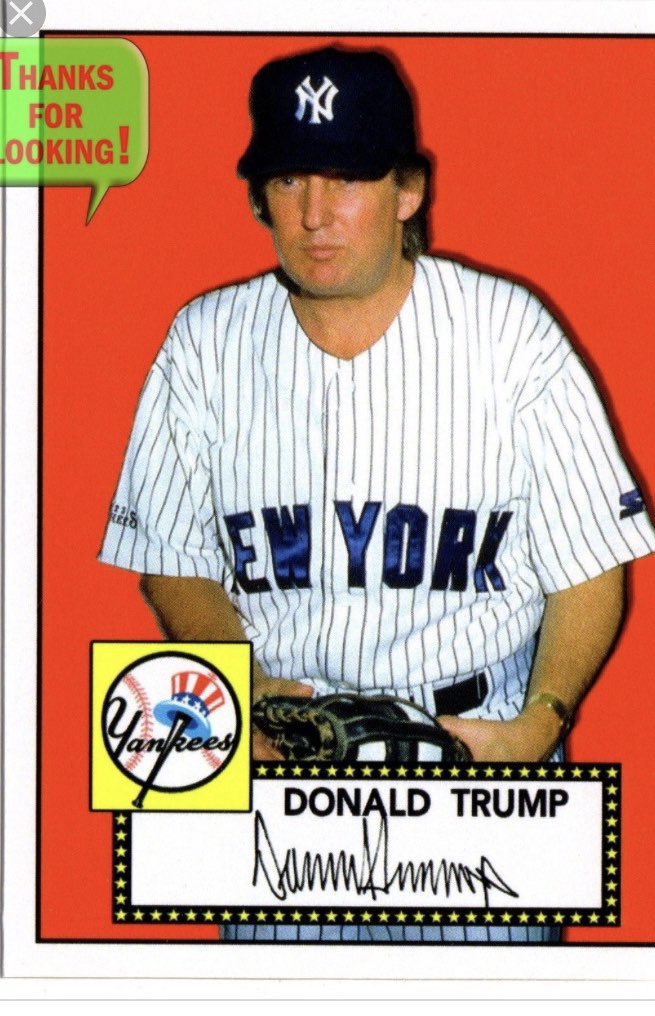 trump yankees jersey