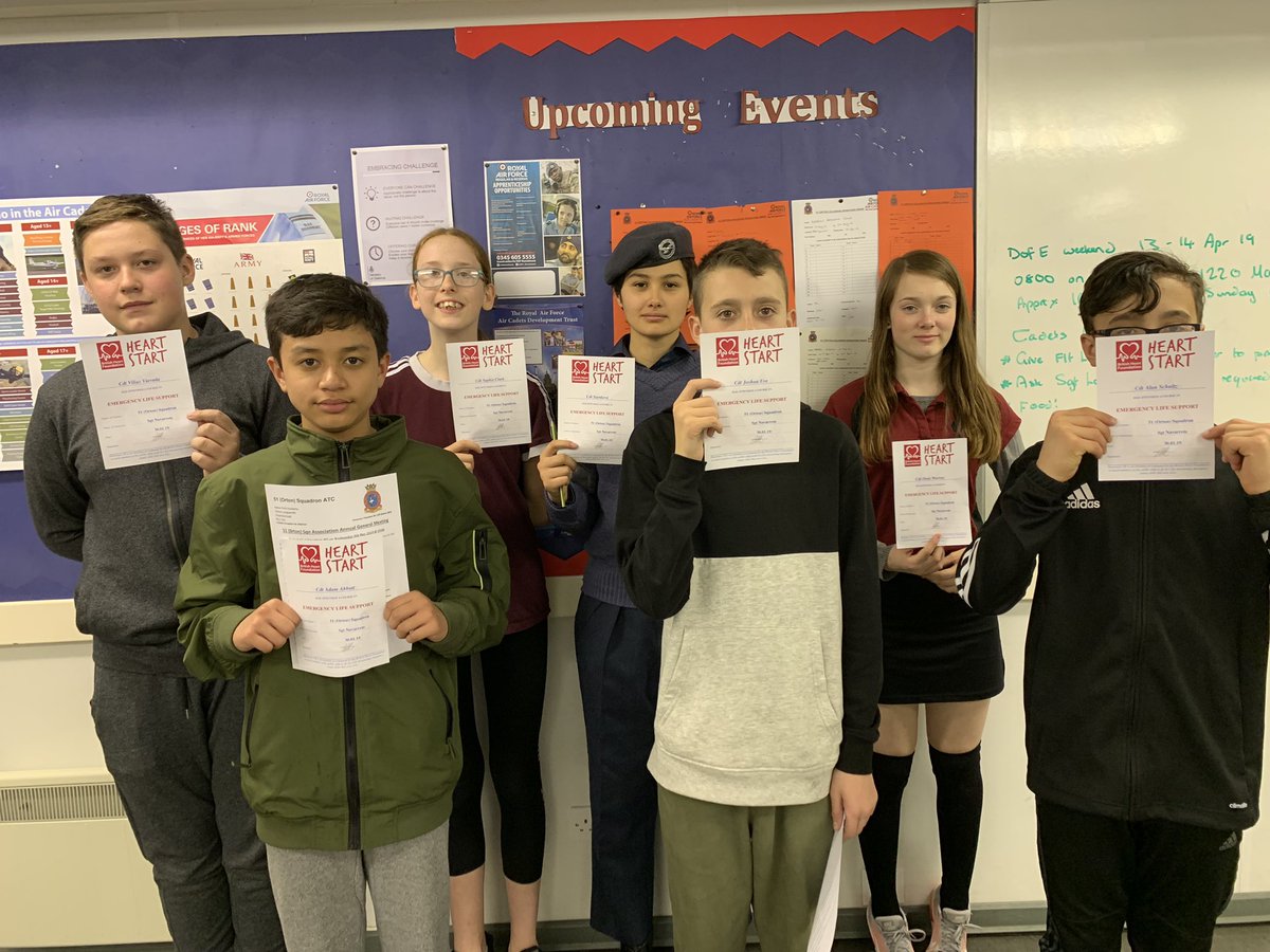 Our last heartstart course were presented with their heartstart certificates tonight! Many thanks <a href="/BedsCambsSWOn/">B&C Wg Sector WO (N)</a> for delivering the course! 
And congrats to our latest ITF intake who passed their basic drill test this evening! #WeAre51 #SimpleSkillsSaveLives