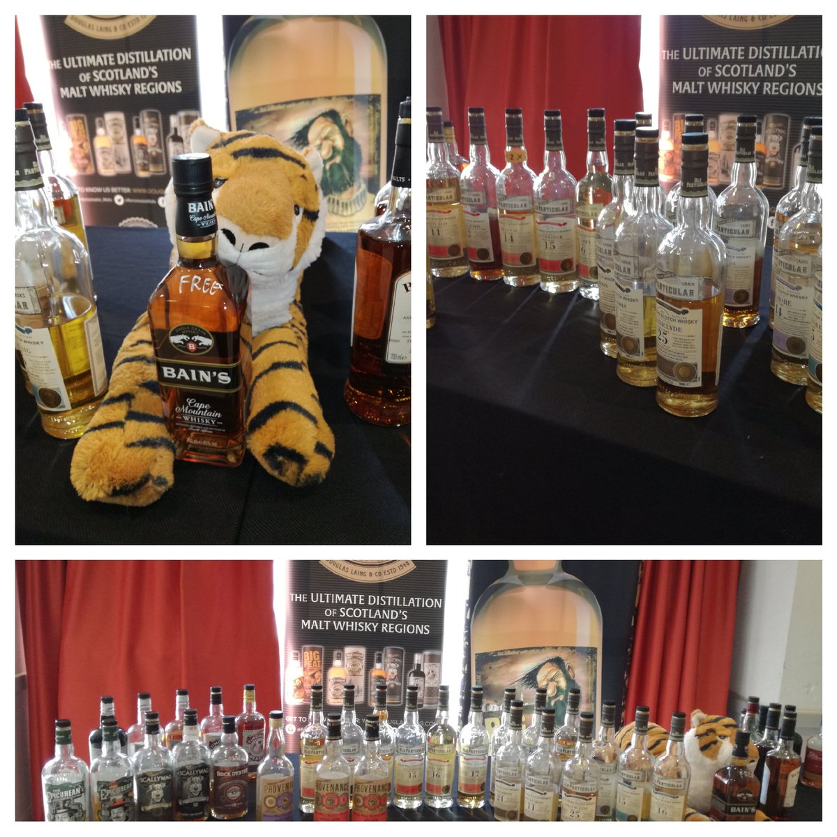McMDrams's tweet photo. Some impressions of last weekends first Zuid-West-Vlaams Whisky fair with Cinoco in Waregem Belgium! @DLaingWhisky @cinoco @BainsWhisky @bowmore @Bunnahabhain https://t.co/XUxkkFcvEH