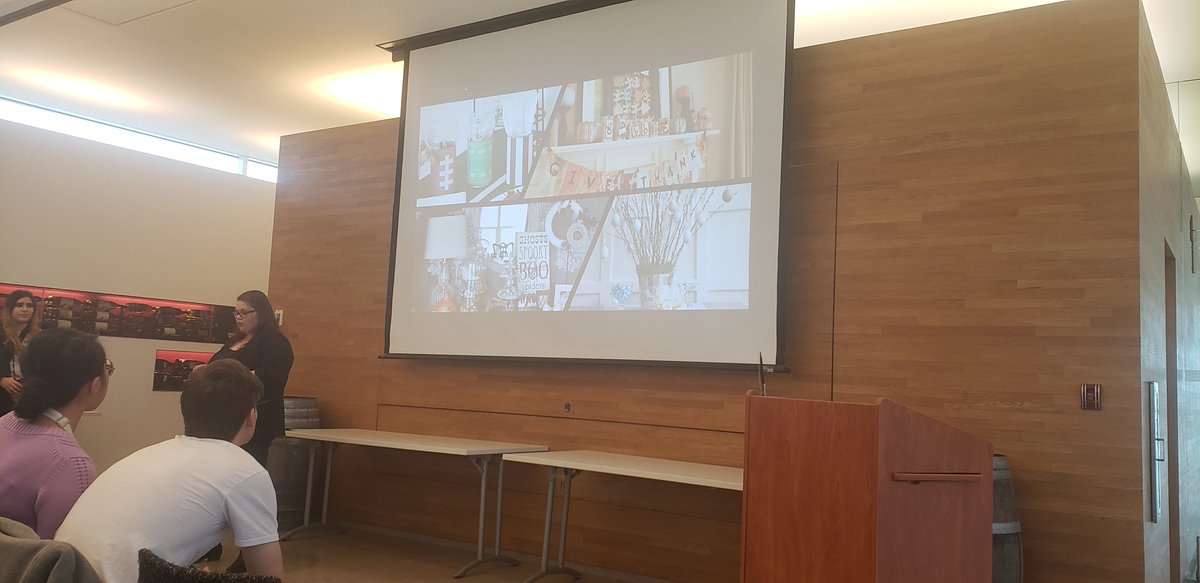 Last but not least is Decor Hub. Brianne makes it easier for you to decorate your space, without you lifting a finger! #PitchPerfect2019