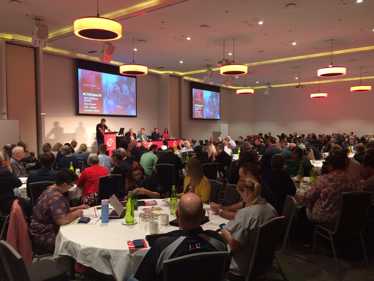 CTU Organising Conference 2019 - New Pathways to Building Power. It’s ON! - #CTUPower19