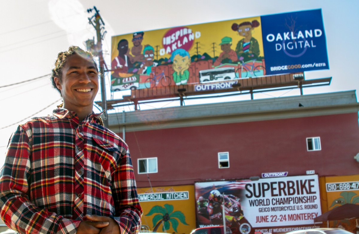 ARTWORK DEADLINE APRIL 26: What about #Oakland inspires you? Submit your original design, get featured on billboards, benches &amp; LEDs! Learn more, inspireoakland.com | #InspireOakland video at youtu.be/4KEP9zXrezs
