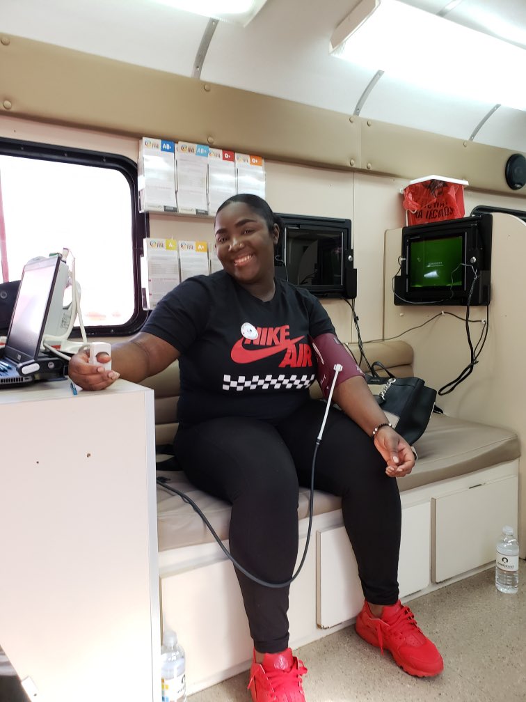 OcoeeKnights's tweet photo. Serving the community together at the SGA blood drive. https://t.co/WzhPeXN136